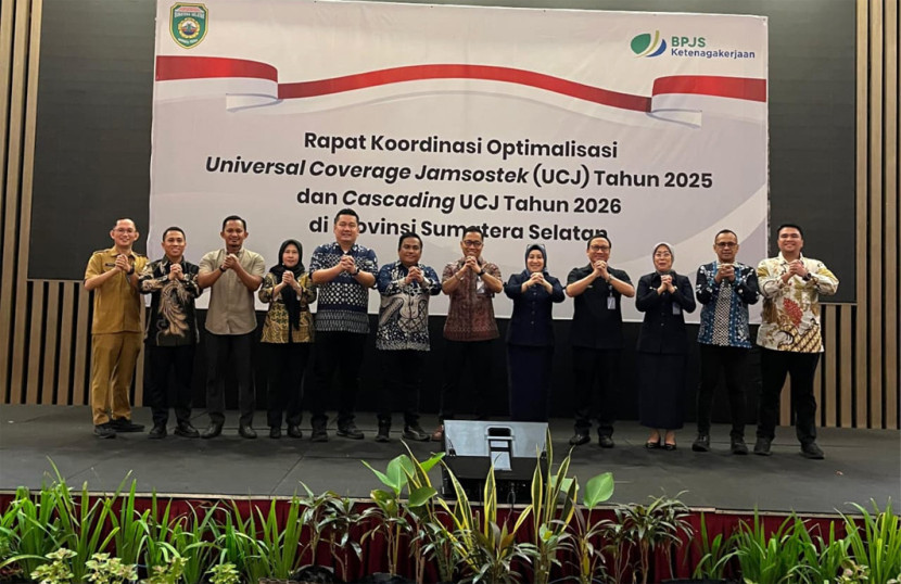  Rakor Optimalisasi Universal Coverage Jamsostek 202. (Dinkominfo Muba)