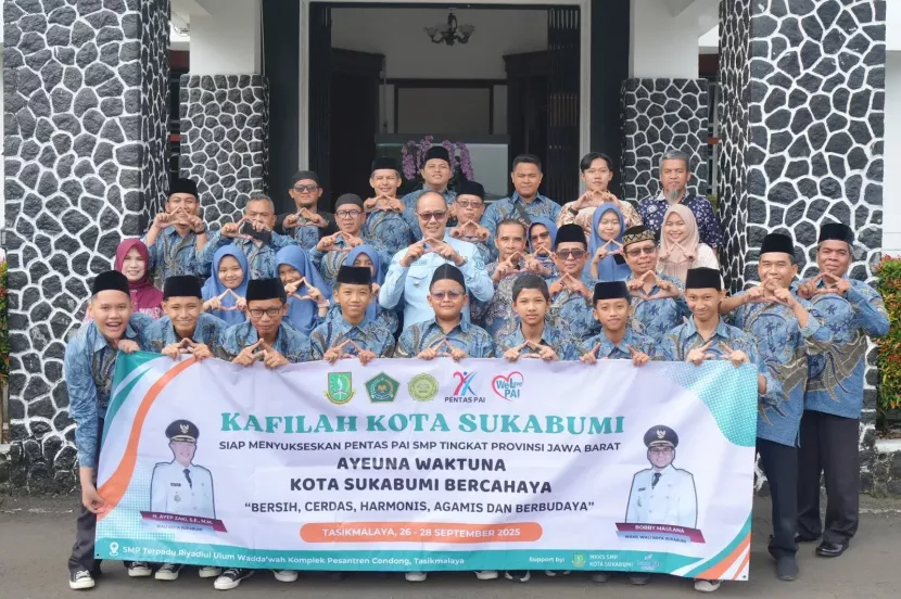 Pelepasan kafilah asal Kota Sukabumi akan bertarung dalam Pekan Keterampilan dan Seni Pendidikan Agama Islam (Pentas PAI) tingkat SMP di tingkat Provinsi Jawa Barat. Dokpim
