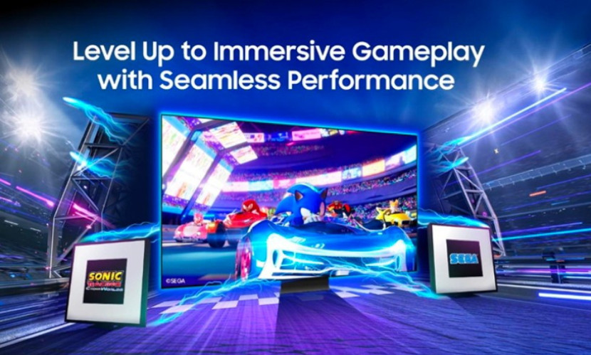 TV Samsung premium tahun ini hadirkan pengalaman gaming yang canggih dengan refresh rate hingga 240Hz, layar Glare Free, dan dukungan teknologi AI. (Foto: Dok RUZKA INDONESIA) 