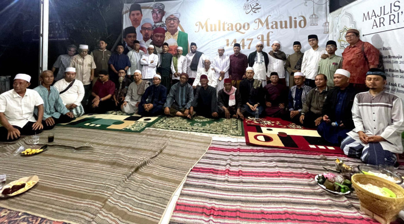 Multaqo Maulid 1447 Hijriah digelarMajlis Taklim Arriayah di sekretariatnya di bilangan Cagar Alam, Pancoran Mas, Depok, Rabu (24/09/2025) malam. (Foto: Dok RUZLA INDONESIA)