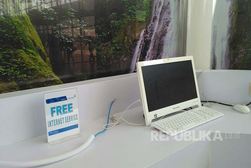 Ilustrasi, layanan wifi gratis. 