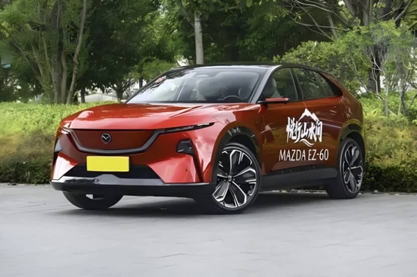 Mazda meluncurkan SUV listrik EZ-60, Jumat (26/9/2025). Foto Auto-home