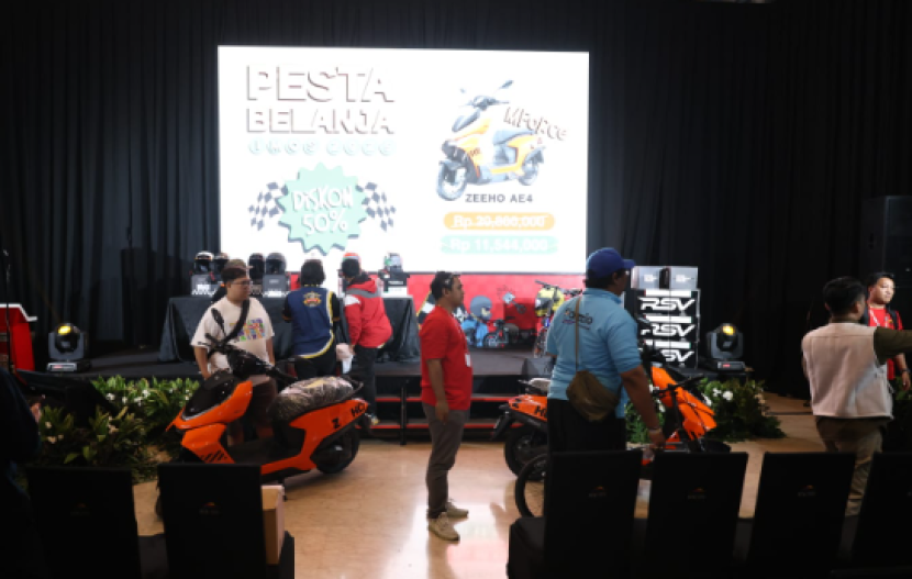 Pesta belanja mewajib sejumlah syarat bagi pembelinya.   dok IMOS 