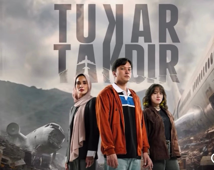 Flyer film Tukar Takdir yang akan tayang di bioskop pada. 2 Oktober 2025. (Foto: Dok RUZKA INDONESIA) 