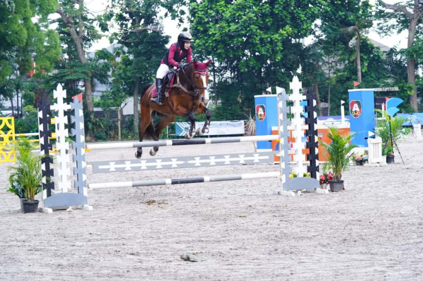 Open Tournament Berkuda Piala Panglima TNI di Arthayasa Stables, Cinere, Kota Depok, Jawa Barat, Ahad (28/9/2025). Sumber: Puspen TNI