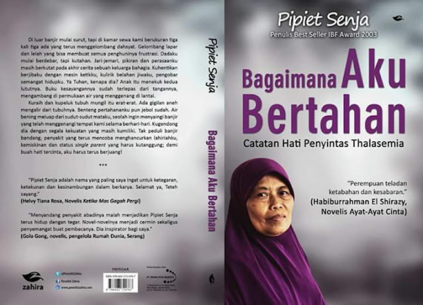 Salah satu buku karya Pipet Senja.  (FOTO: pipietsenja.com) 
