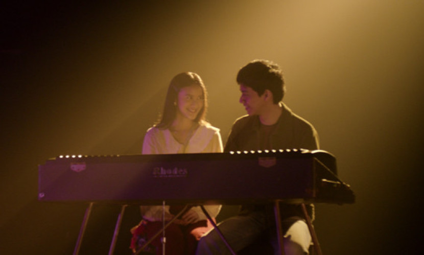 Leya Princy dan El Putra Sarira dalam film Rangga & Cinta. (Miles Films)