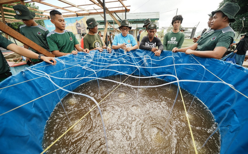 Budidaya perikanan dengan pengembangan sistem bioflok. (PKT) 