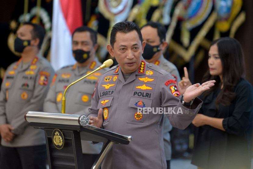 Kapolri Jenderal Listyo Sigit Prabowo. (Dok Republika)