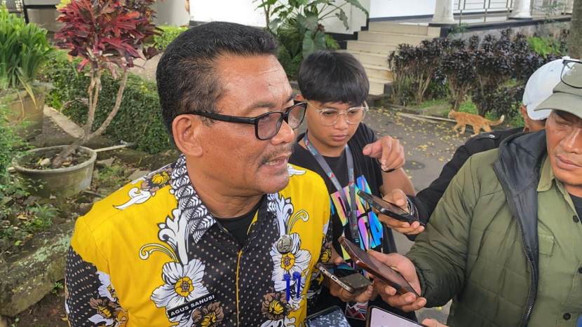Kepala Dinkes Kabupaten Sukabumi, Agus Sanusi. 