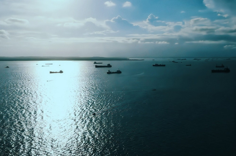 Teluk Balikpapan via drone. (SekitarKaltim.ID)