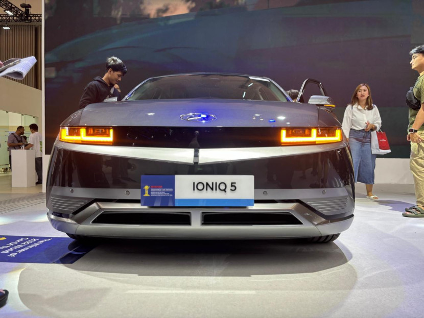 Hyundai Ioniq 5 turun harga. Foto: Mobillistriknews.com/Firkah Fansuri