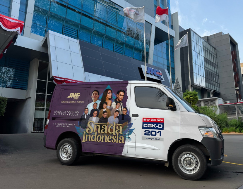Official logistic partner konser Snada Indonesia. (JNE)