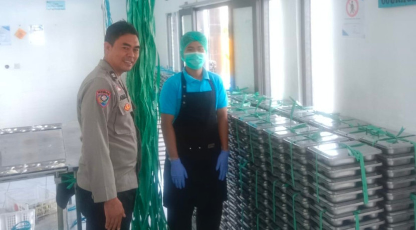 Polsek Leuwigoong Polres Garut Kontrol Dapur MBG Sehat Merah Putih