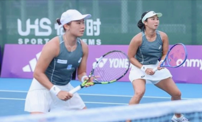 Aldila Sutjiadi dan Janice Tjen. (Foto: Instagram @dila11)