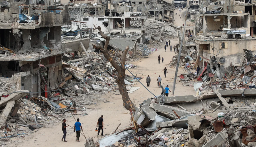 Kota Gaza semakin luluh lantak akibat serangan udara penjajah Israel. (Days of Palestine)