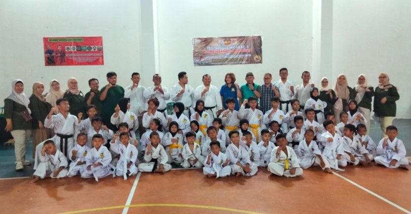 Kei Shin Kan Karate-Do Kota Depok menggelar acara Tasyakuran Milad ke-1. (Foto: Dok RUZKA INDONESIA) 