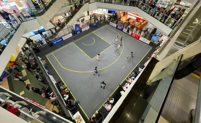 Kompetisi bola basket bertajuk Wali Kota Depok 3x3 Nation Cup 2025. (Foto: Dok Diskominfo Kota Depok) 
