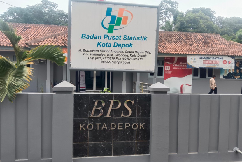 Kantor BPS Kota Depok. (Foto: RUSDY NURDIANSYAH/RUZKA INDONESIA) 