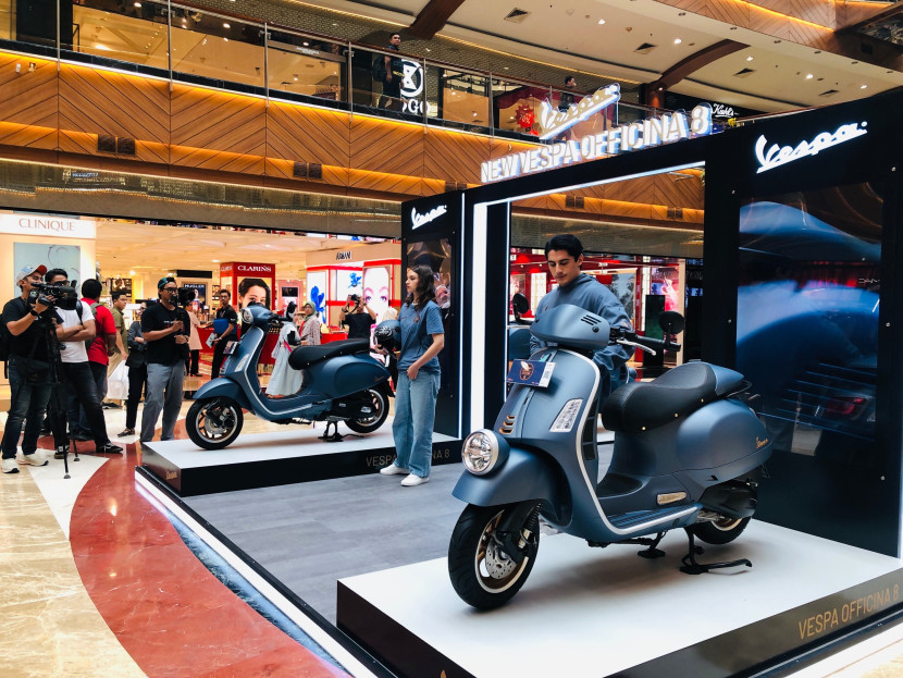 Vespa GTV Officina 8 (bagian kanan). Dok. Motoresto.id 