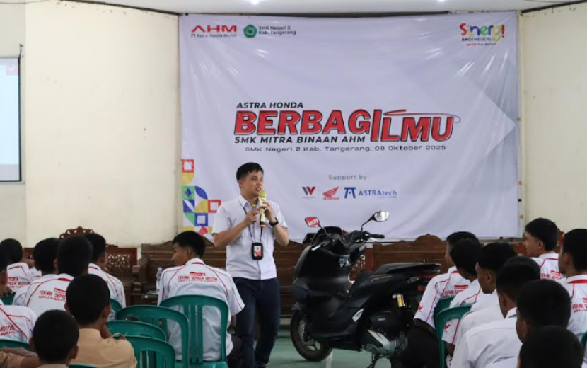 Program edukatif Astra Honda Berbagi Ilmu (AHBI) sambangi SMK Negeri 2 Kabupaten Tangerang, dok Wahana