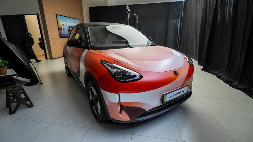 Mobil listrik murah Proton e.Mas 5 diminati konsumen di Malaysia. Foto: Utusan Malaysia.