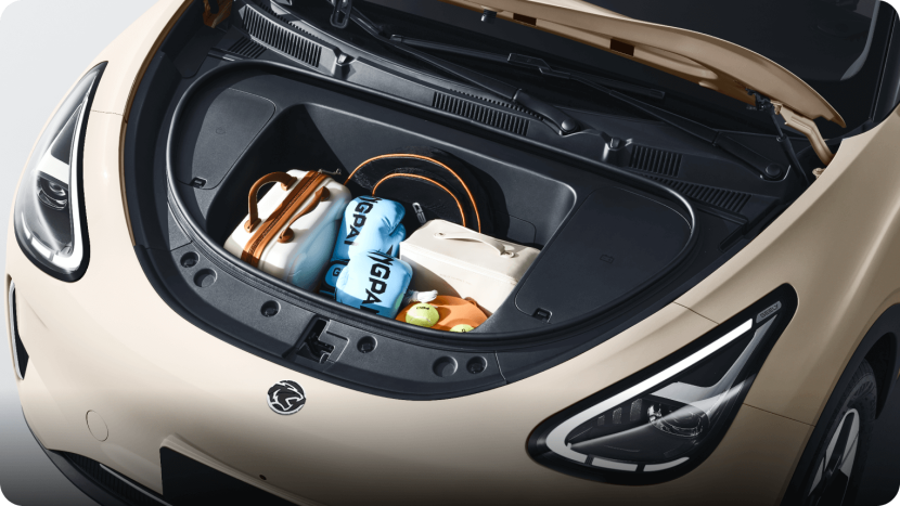 Bagasi di  bawah kap mesin dengan kapasitas 70 liter. Foto: Proton.