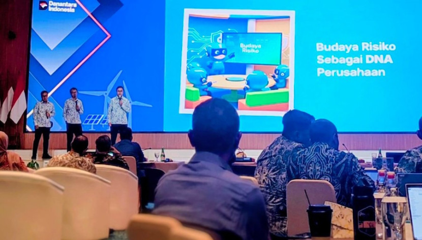 Ajang PLN Risk Award 2025 yang diselenggarakan di Auditorium PLN Kantor Pusat, Jakarta, Rabu (08/10/2025).. (Foto: Dok Humas PLN Icon Plus) 