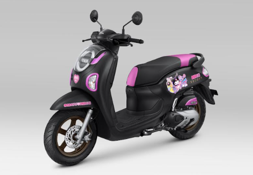 Honda Scoopy dengan karakter Kuromi       dok AHM