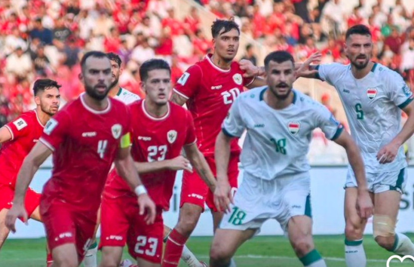 Timmas Indonesia saat alami kekalahan melawan Irak. (Foto: Dok RUZKA INDONESIA) 