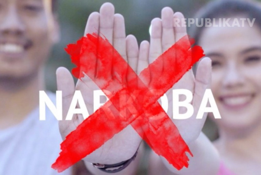 Ilustrasi. Stop narkoba. Gambar: Republika