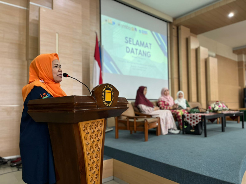 Ketua Lembaga Sertifikasi Profesi (LSP) Universitas Islam Bandung (Unisba), Dr. Kiki Zakiah, M.Si.