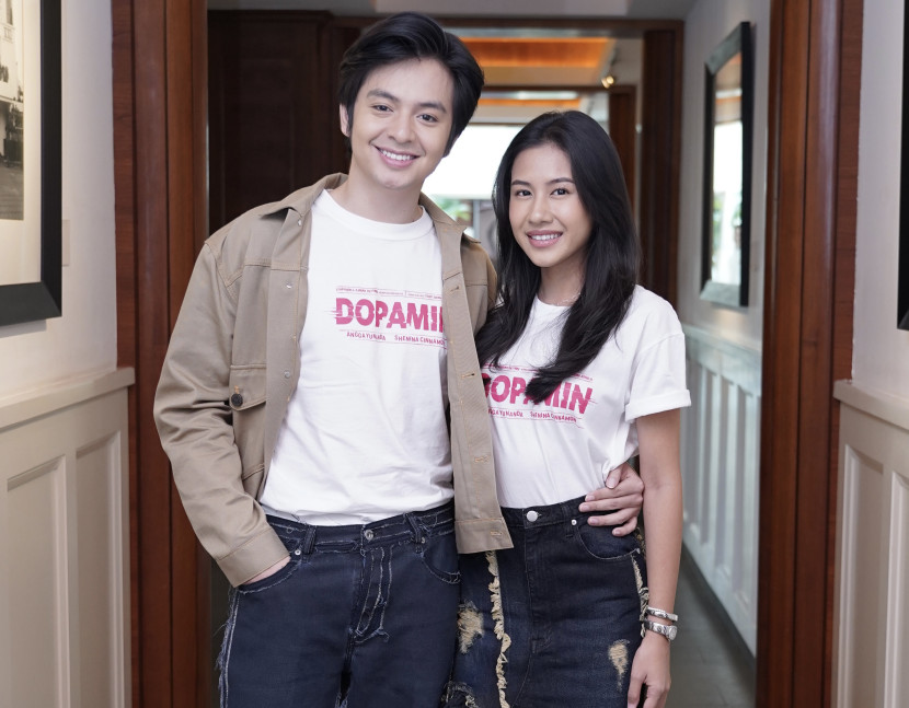 Angga Yunanda dan Shenina Cinnamons. (Poplicist)
