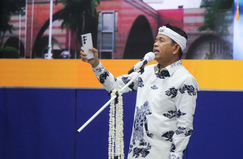 Gubernur Jawa Barat Dedi Mulyadi. Foto: Edi Yusuf