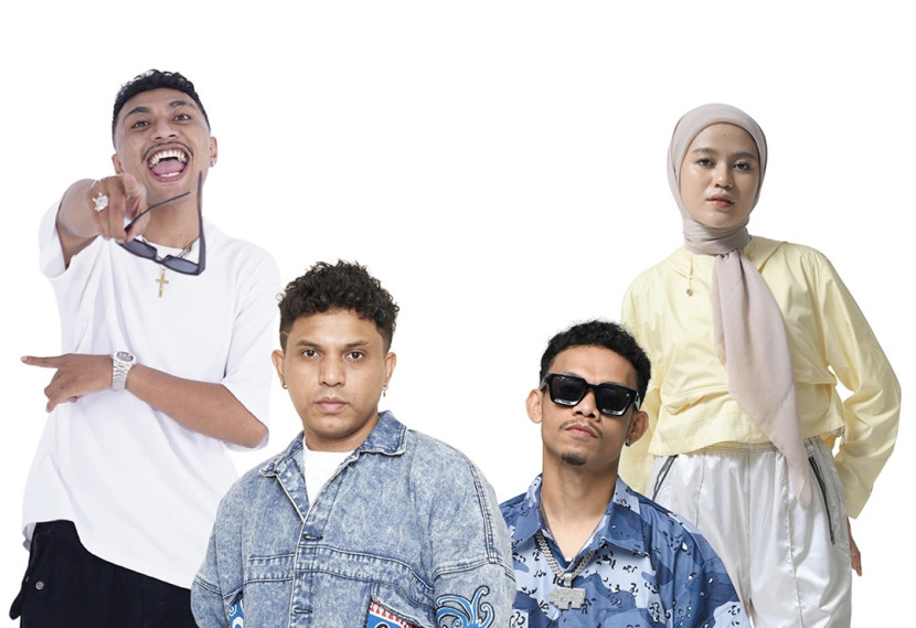 Silet Open Up, Jacson Zeran, Juan Reza, dan Diva Aurel. (Silet Open Up)