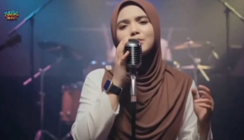 Potongan video klip sarkas, membela Kiai dan pesantren. (tangkapan layar)