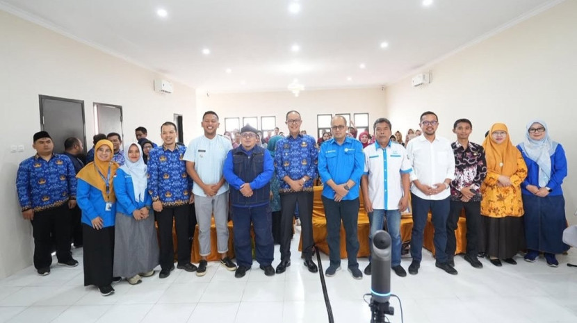 Sosialisasi pencegahan dan penanganan tindak kekerasan di sekolah, serta pendampingan anak berhadapan dengan hukum di Kota Sukabumi, Jumat (17/10/2025).