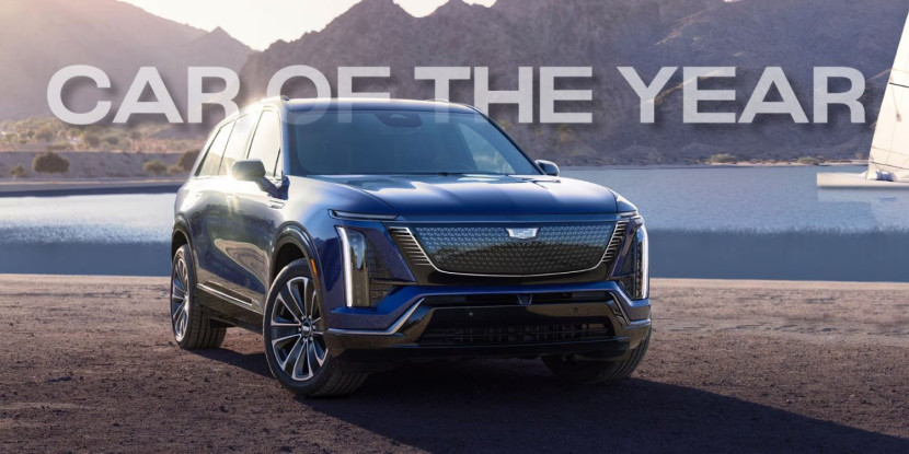 SUV listrik Cadillac Vistiq memperoleh penghargaan bergengsi Mobil Mewah Jerman Tahun 2026. Foto: Electrek.co