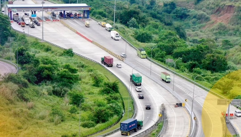 Ilustrasi jalan tol Bocomi.dok kemenpupr