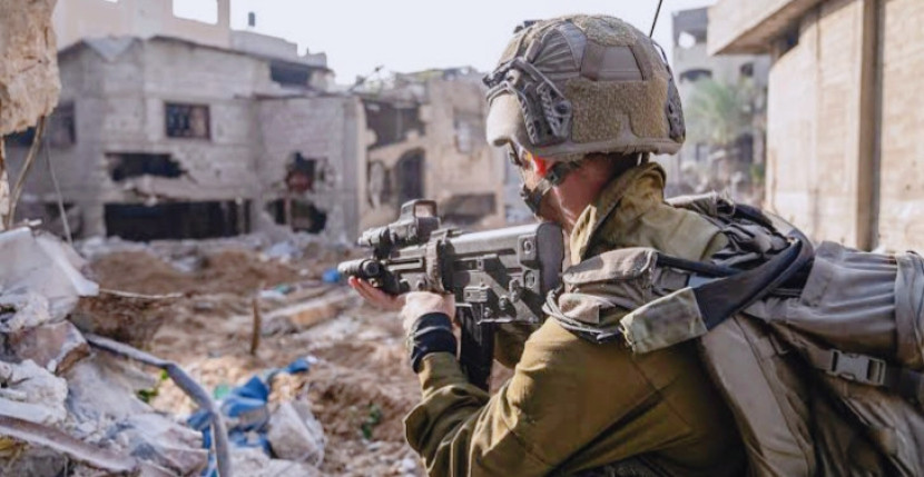 Tentara Israel yang beroperasi di Jalur Gaza. Foto: AFP