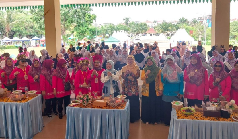 Peringatan HUT IBI Nasional ke-74 sekaligus HUT IBI Cabang Kota Depok ke-40, di Taman Alun-Alun Kota Depok, Kecamatan Cilodong, Kota Depok, Sabtu (18/10/2025). (Foto: Dok Diskominfo Kota Depok).