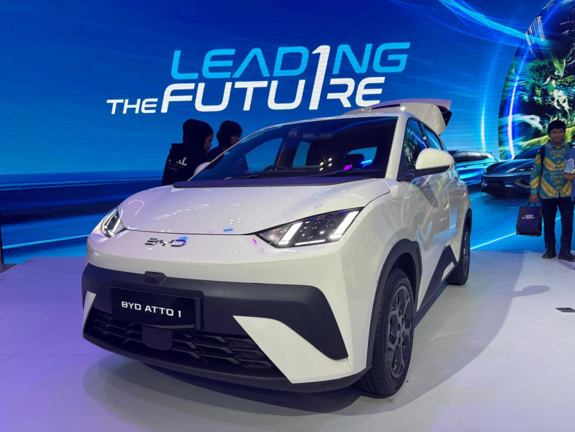 BYD memimpin pasar mobil listrik (EV) di Indonesia tahun ini. Foto: Mobillistriknews.com/Firkah Fansuri
