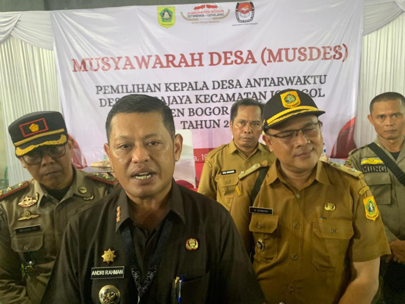 Pemilihan Kades PAW Desa Singajaya, Jonggol, Kabupaten Bogor. (Foto: Dok Dwi Retno)