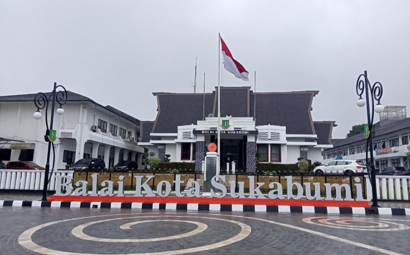 Balai Kota Sukabumi pusat pemerintahan Pemkot Sukabumi.