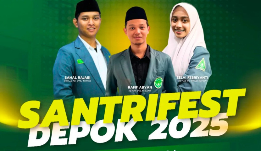 Flayer Santri Fest Depok 2025. (Foto: Dok RUZKA INDONESIA)