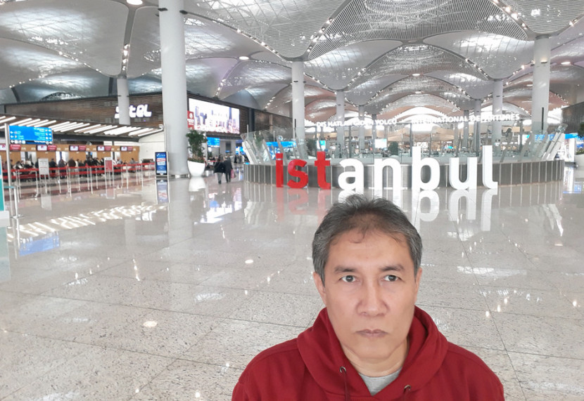 Bandara Istanbul, Turkiye. (FOTO: Maspril Aries)