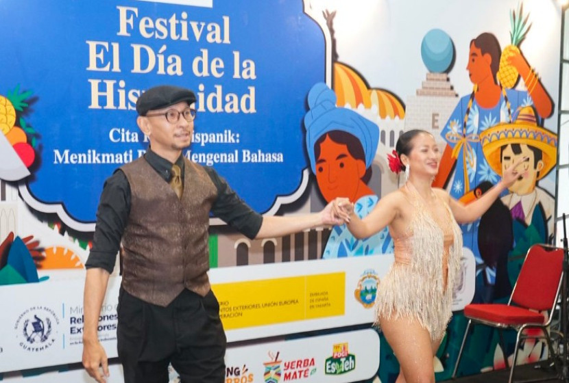 Festival El Día de la Hispanidad di Kampus UI Depok, Sabtu, (18/10/2025). (Foto: Dok Ross Roudhotul)