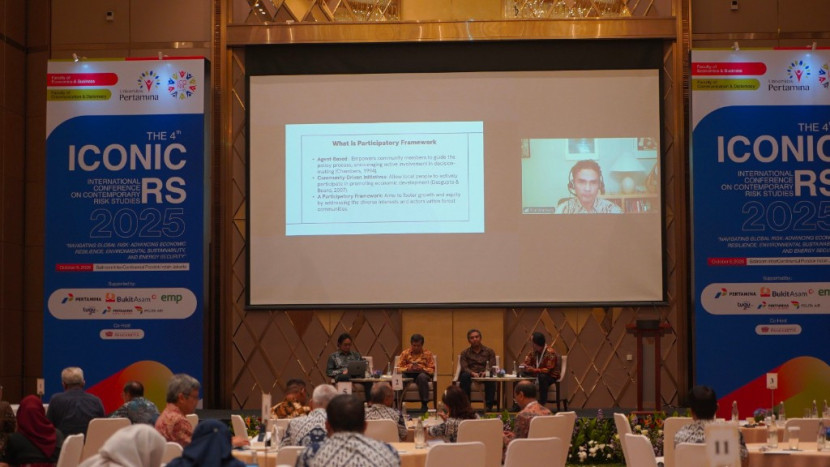 UPER menyelenggarakan The 4th International Conference on Contemporary Risk Studies (ICONIC-RS) 2025 bertema “Navigating Global Risk: Advancing Economic Resilience, Environmental Sustainability, and Energy Security,” (Foto: Humas UPER)