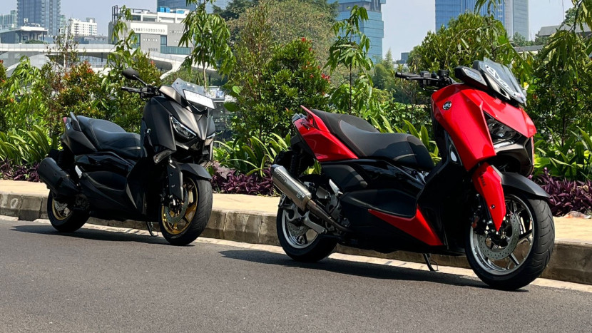 Desain yang Berbeda, Namun Tetap Sebuah Xmax (Doc. Motoresto).