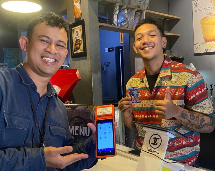 BRI KC Pancoran Jaksel Penetrasi Mesin EDC ke Merchant